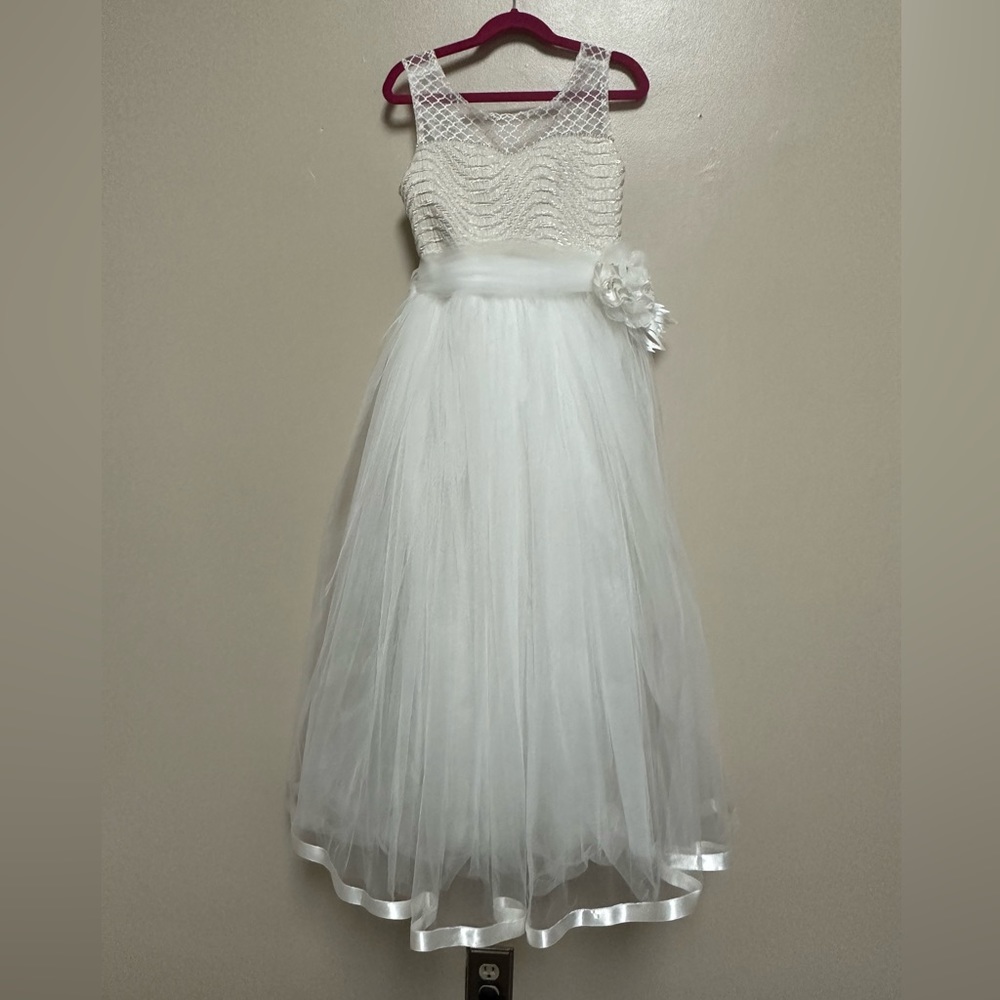 White / Ivory Long Tutu Dress